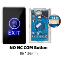 Door Touch Exit Release Button Switch With Led Backlight