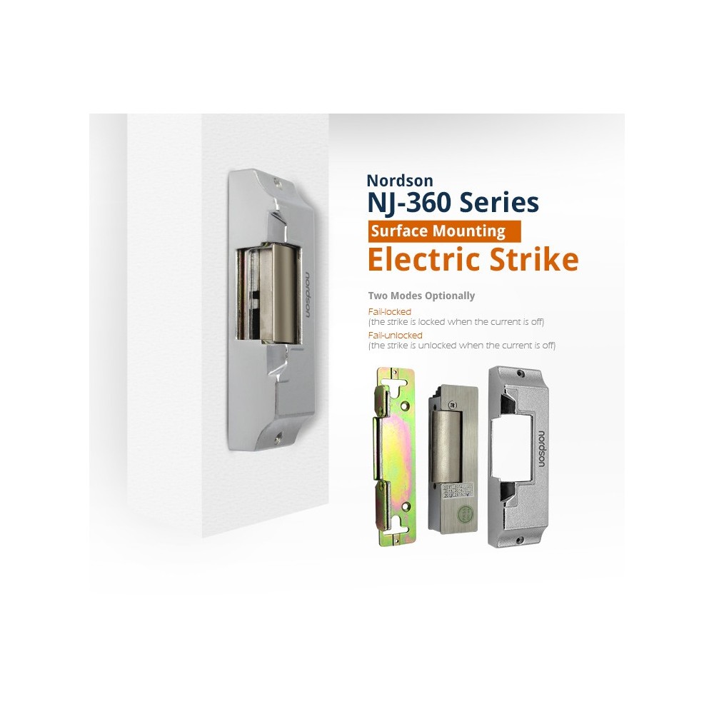 Electric Door Gate Strike Surface Mount