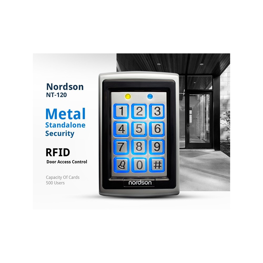 Aluminium Weatherproof Keypad Access RFID